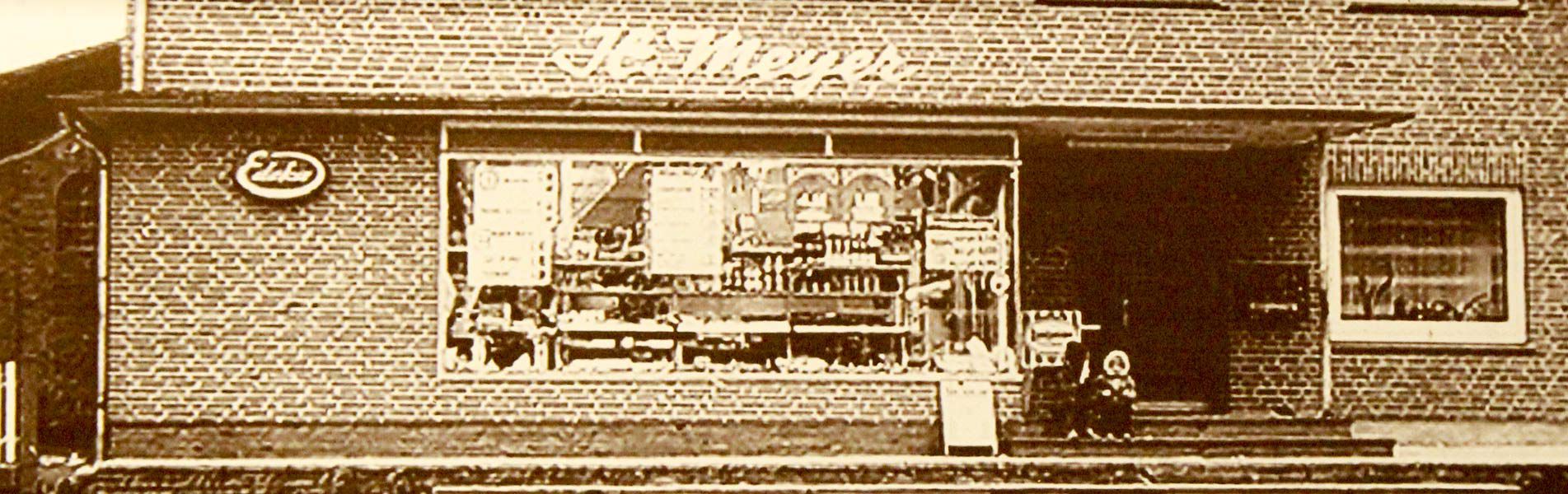 Edeka Markt in den 60er Jahren