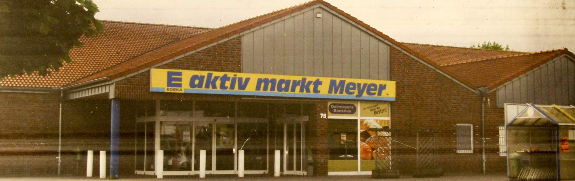 Edeka Markt in den 90er Jahren