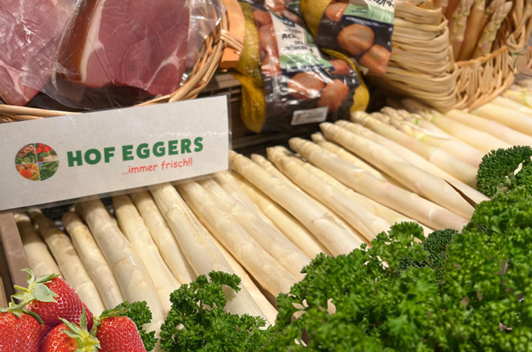 Regionaler Spargel, Schinken und Kartoffeln bei EDEKA Nils Meyer