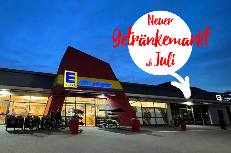 Erweiterung bei EDEKA Nils Meyer führt zu einem größeren Getränkemarkt