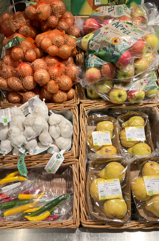 Obst und Gemüse Bio