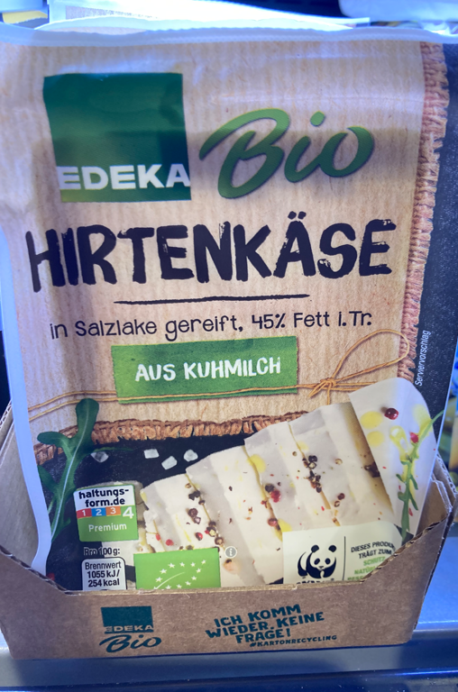 Bio-Sortiment von EDEKA NIls Meyer, Bio-Hirtenkäse