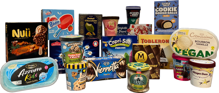 Das große Eissortiment bei EDEKA Nils Meyer