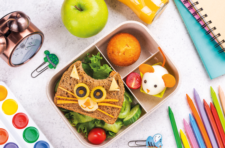 Die Brotbox und ihr Inhalt sollten nicht unterschätzt werden – sie bringt Energie für den Tag