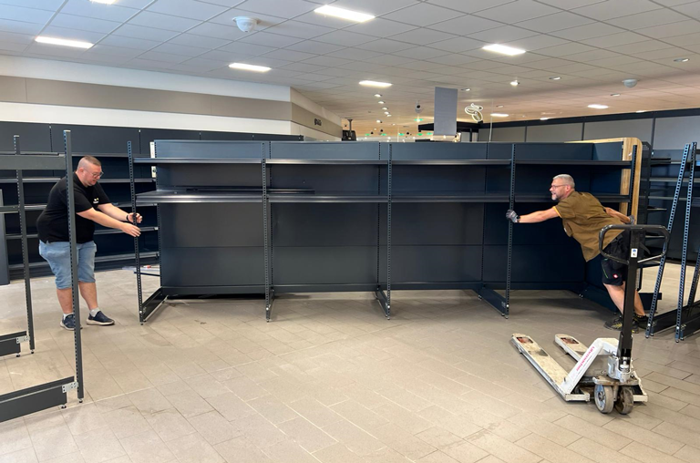 Umbaumaßnahmen im Getränkebereich