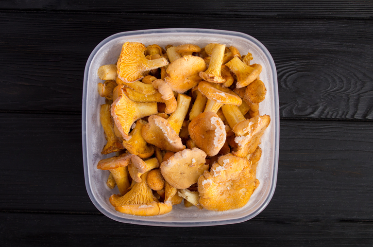 Pfifferlinge gefroren