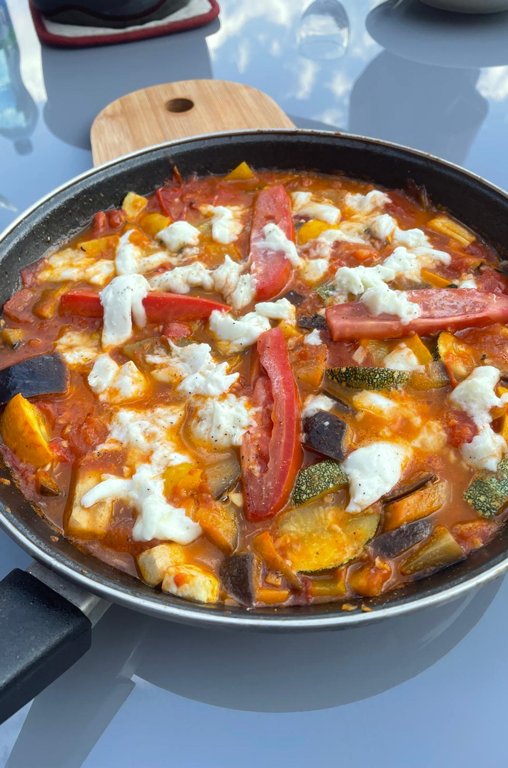 Mediterrane Gemüsepfanne
