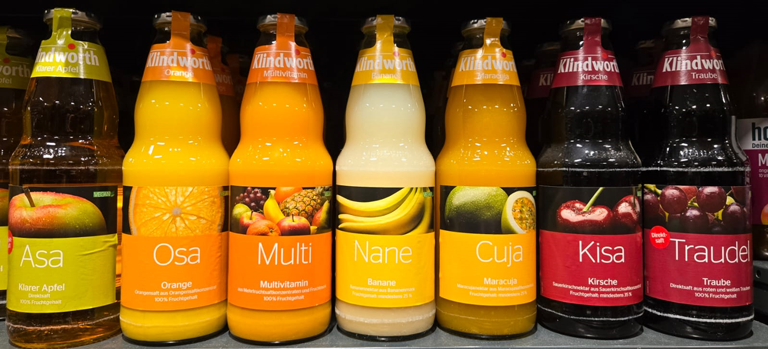 Klindworth-Säfte aus der Region