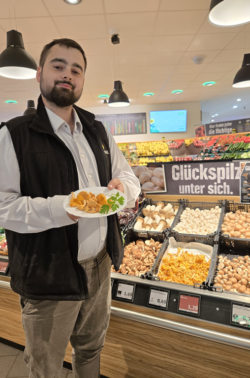 Frische Pfifferlinge bei EDEKA Nils Meyer