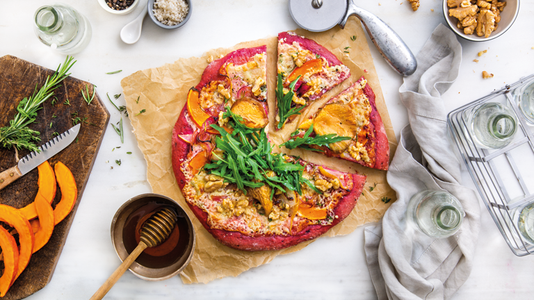 Edeka Rezept Kürbis-Pizza