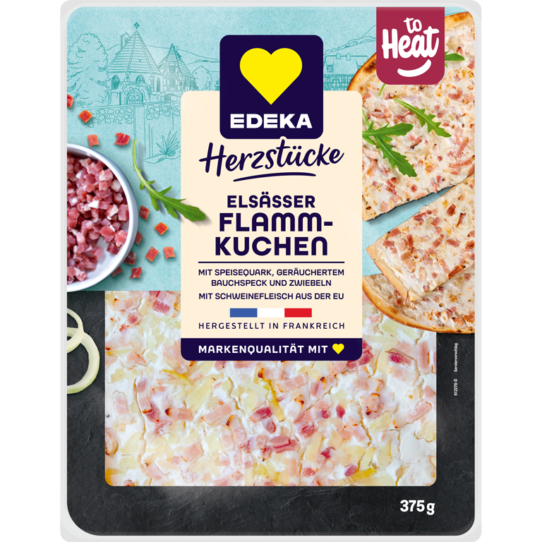EDEKA Herzstücke Flammkuchen