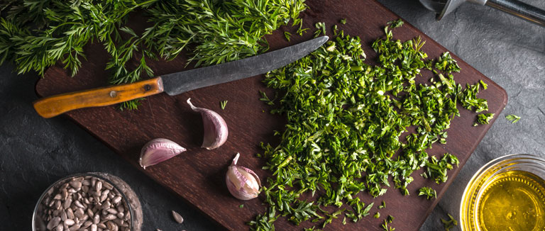 REzeptbild für Pesto aus Möhrenblättern