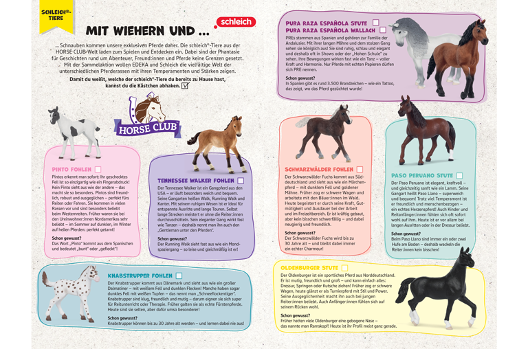 Schleich Treue Horse Club Infos
