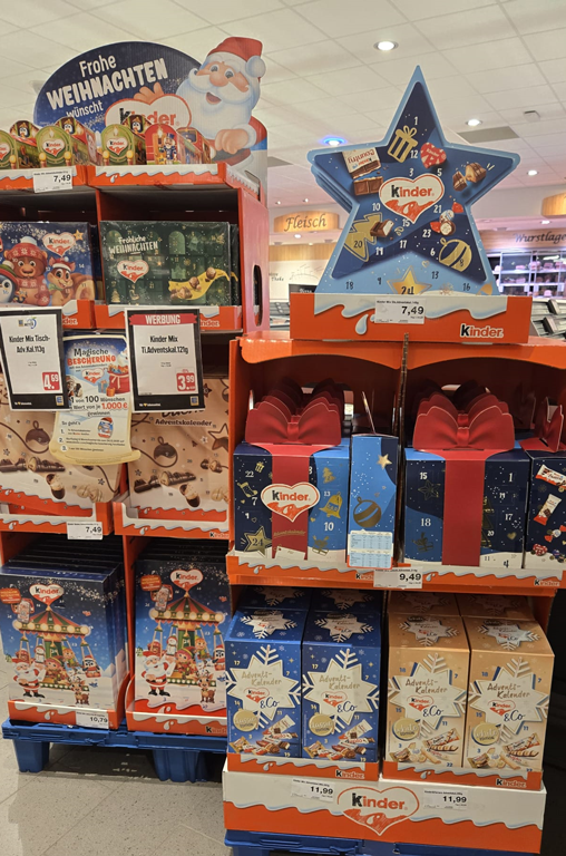 kinder-Adventskalender bei EDEKA Nils Meyer