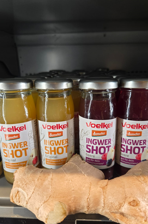 Ingwer-Shot für das Wohlbefinden