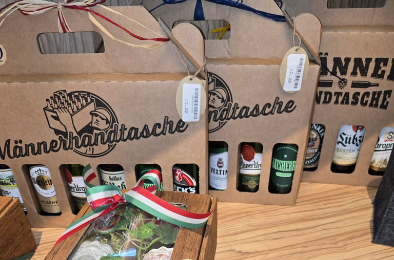 Weihnachtsdeko bei EDEKA Nils Meyer