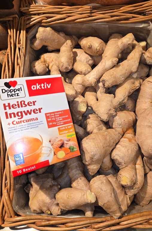 Ingwer und Tee für das Wohlbefinden - gibt es bei EDEKA Nils Meyer