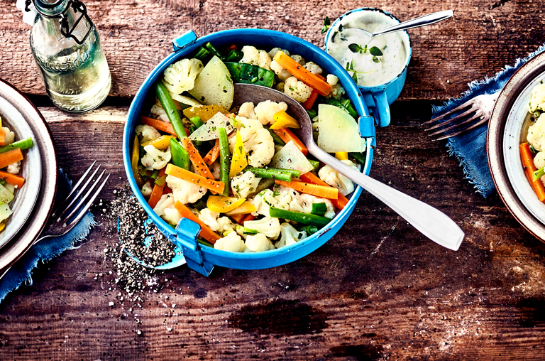 Rezeptbild gedünstetes Gemüse, Foto: edeka.de