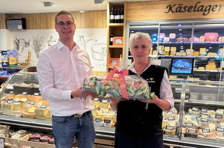 Birgit Brinckmann, 25 Jahre EDEKA Nils Meyer