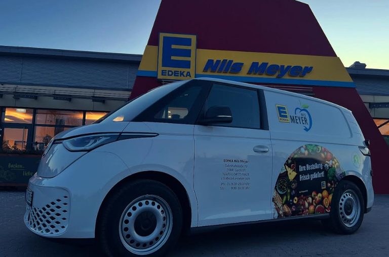EDEKA Nils Meyer, neues Elektroauto