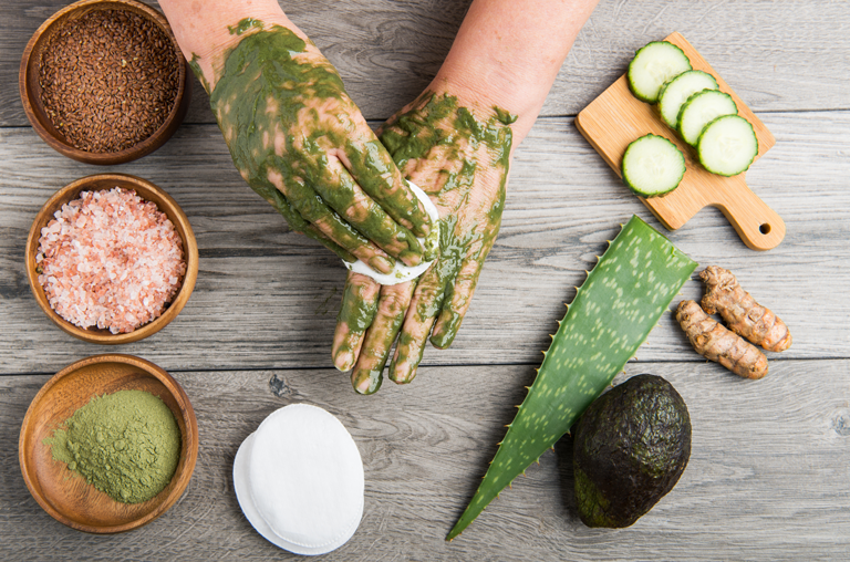 Wellness Obst und Gemüse, Adobe-Imagebild, Agave und Zutaten