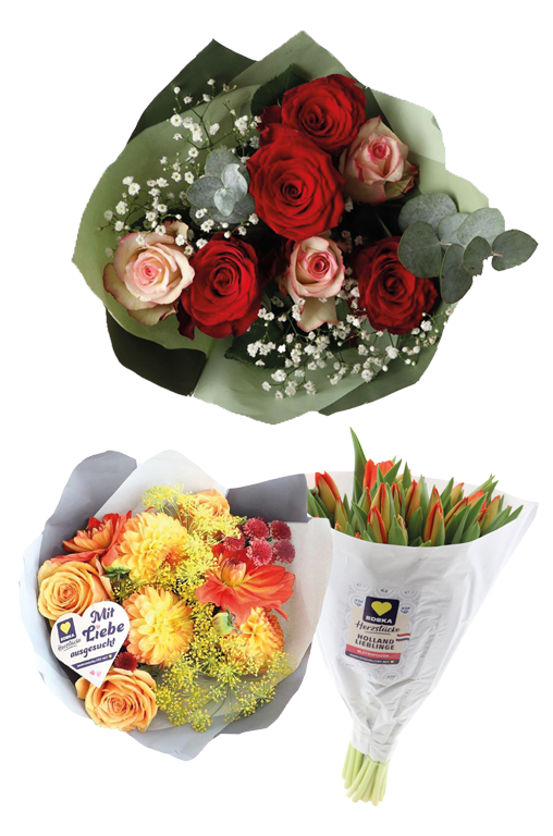 EDEKA Herzstücke Sträuße