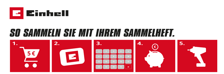 Einhell Treueaktion, so funktioniert es