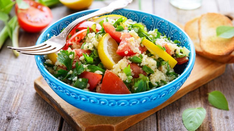 Fasten mit Linsensalat