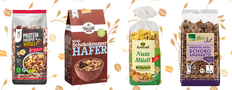 Müsli Fertigmischungen