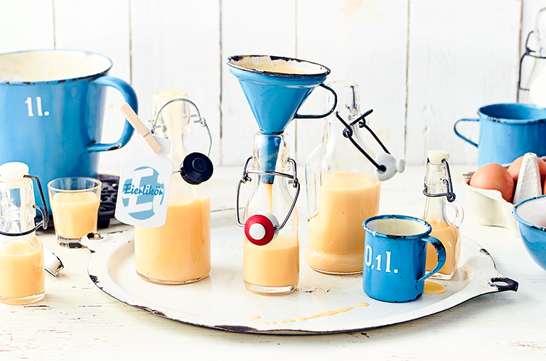 Eierlikör Rezept klassischer Eierlikör