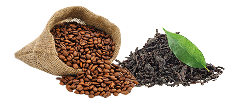 Eier färben mit Schwarzem Tee und Kaffee