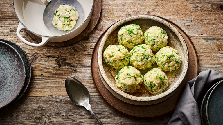 EDEKA Rezept Bärlauch Knödel