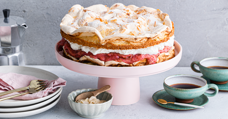 EDEKA Rezept Rhabarber Torte