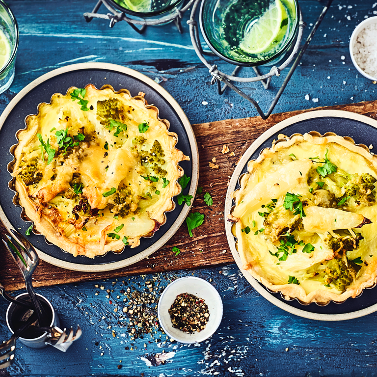 EDEKA Rezept Romnanesco Spargel tarte