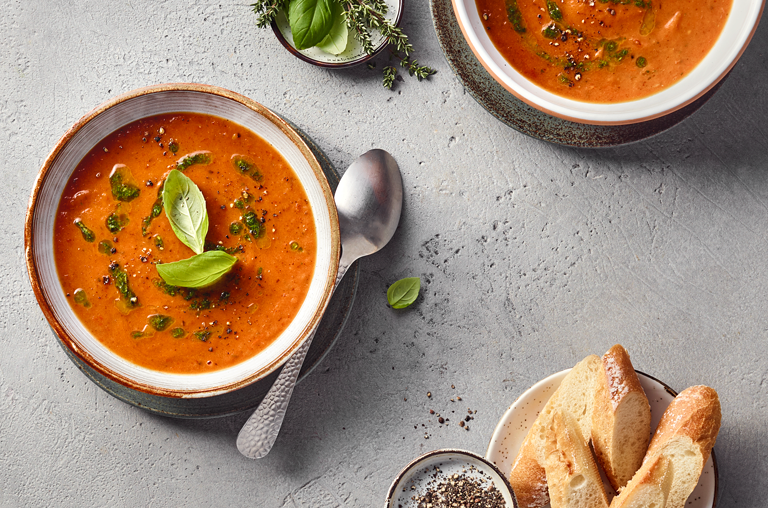 EDEKA-Rezept geröstete Tomatensupper