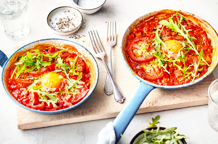 EDEKA-Rezept Tomaten Shakshuka