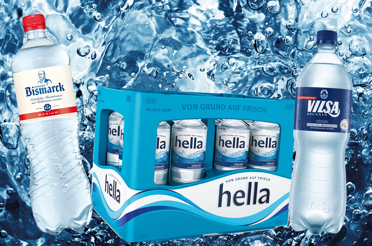 Wasser bei EDEKA Nils Meyer