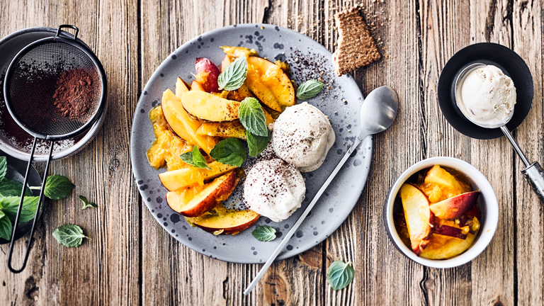 Pfirsich-Orangen-Dessert EDEKA Rezeptewelt