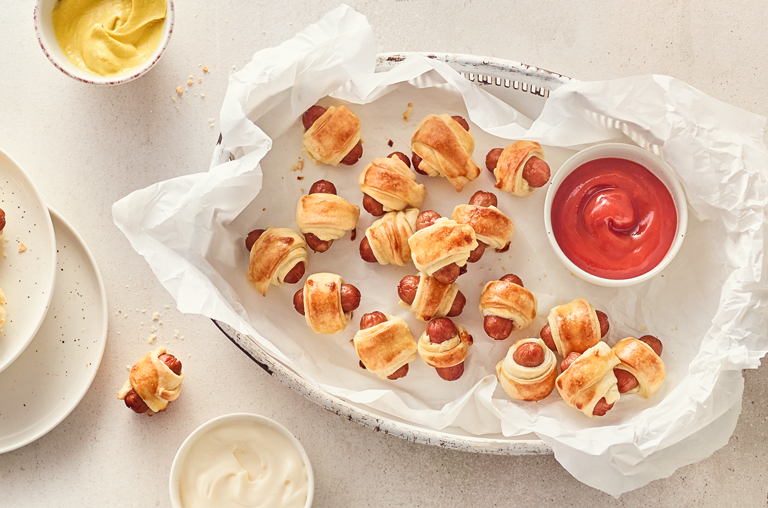 Pigs in a blalnket, EDEKA-Rezept, Urlaub