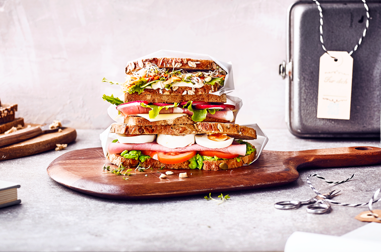 Drei Stullen, EDEKA-Rezept, Urlaub