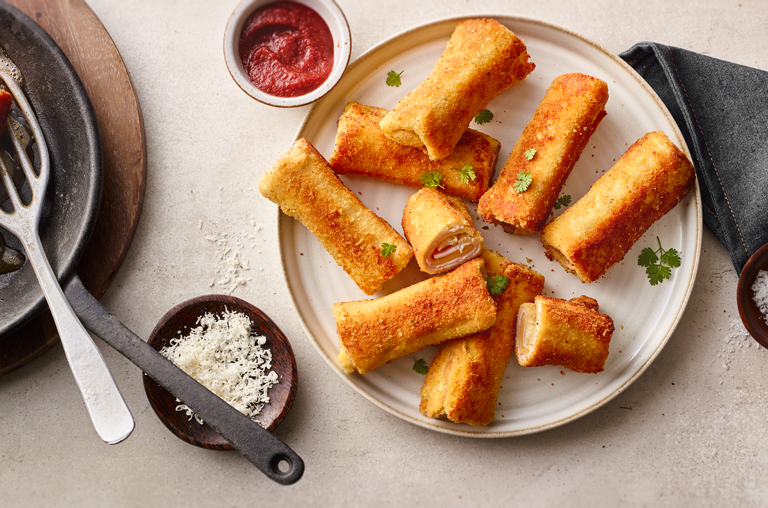 Toaströllchen, EDEKA-Rezept, Urlaub