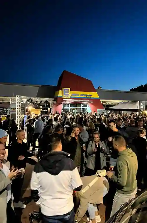Parkplatzfest EDEKA Nils Meyer